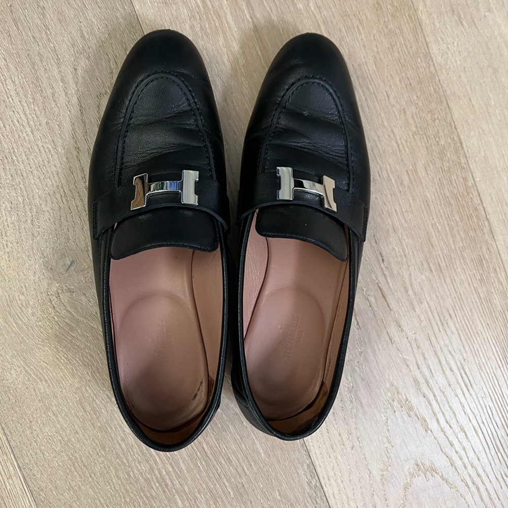 Hermes Paris Loafers, size 38.5